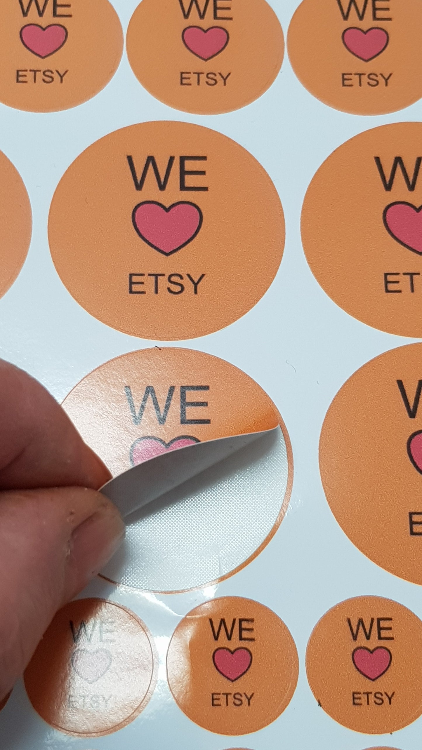 Custom Oval Labels
