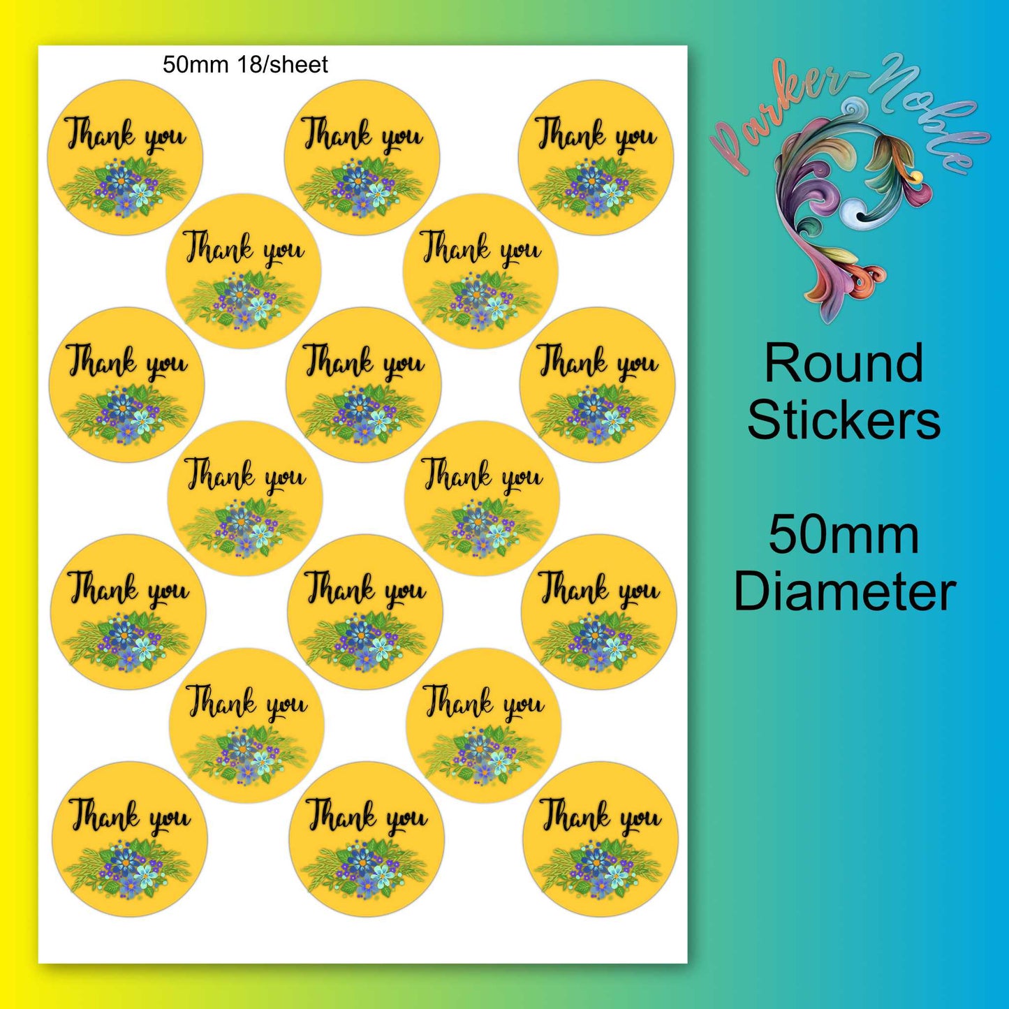 Custom Oval Labels