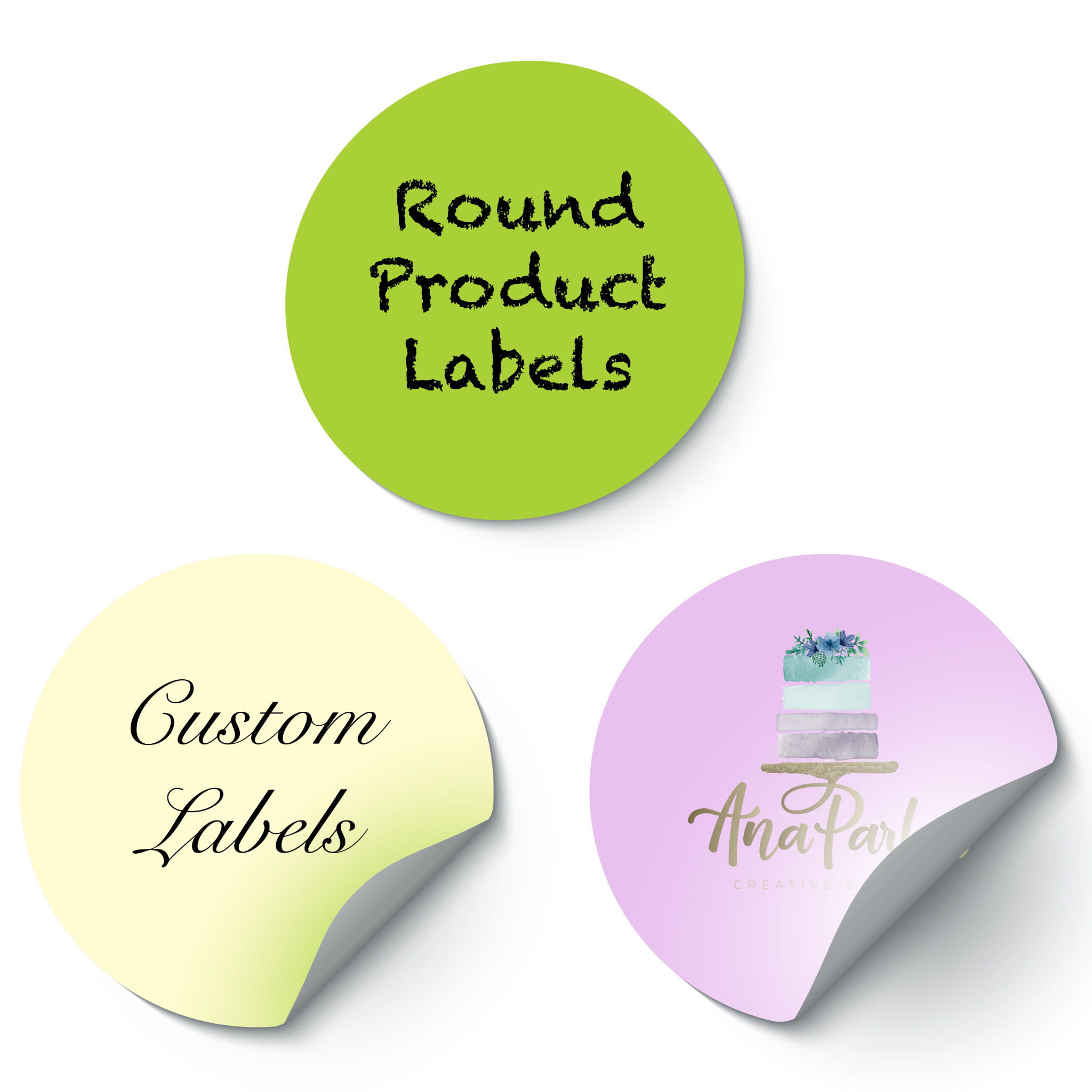 Custom Round Labels – Parker-Noble